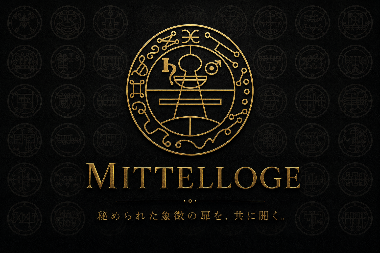 MITTELLOGE — 秘められた象徴の扉を、共に開く。